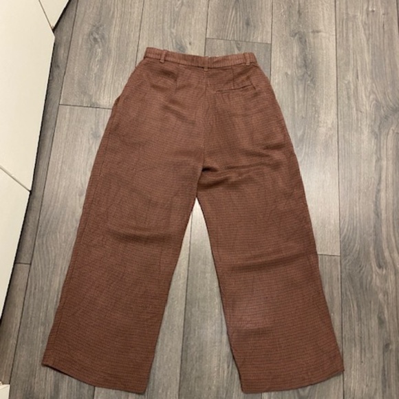 Le Fou Wilfred Aritzia High-Waisted Cropped Trouser Size 4 - Picture 7 of 10